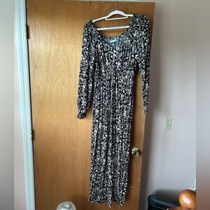 NEW floral black dress!